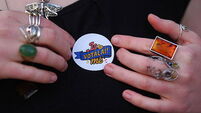 ‘I’m a voter’ stickers handed out in two byelections