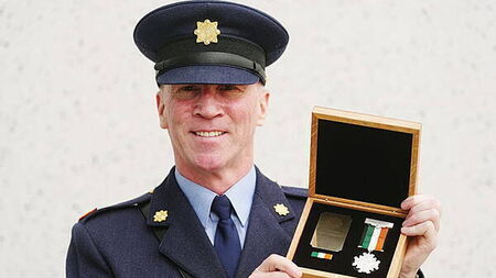 Garda ‘very proud’ of father awarded bravery medal