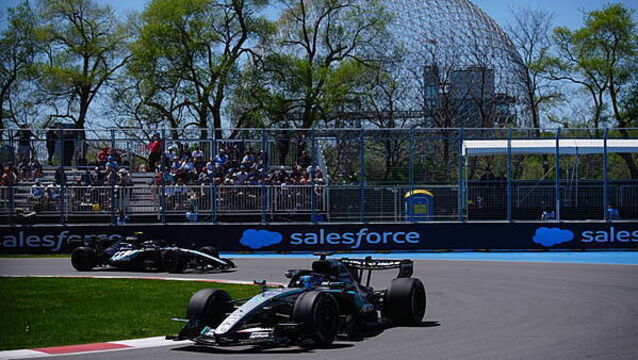 George Russell bids to begin fightback with sprint pole in Canada