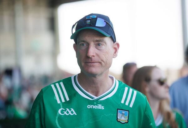 2026 Munster GAA Hurling Senior Championship Round 5, TUS Gaelic Grounds 24/5/2026 Limerick vs Tipperary US Ryder Cup Captain Jim Furyk in attendance at the match Mandatory Credit ©INPHO/Tom Maher 2026 Munster GAA Hurling Senior Championship Round 5, TUS Gaelic Grounds 24/5/2026 Limerick vs Tipperary US Ryder Cup Captain Jim Furyk in attendance at the match Mandatory Credit ©INPHO/Tom Maher