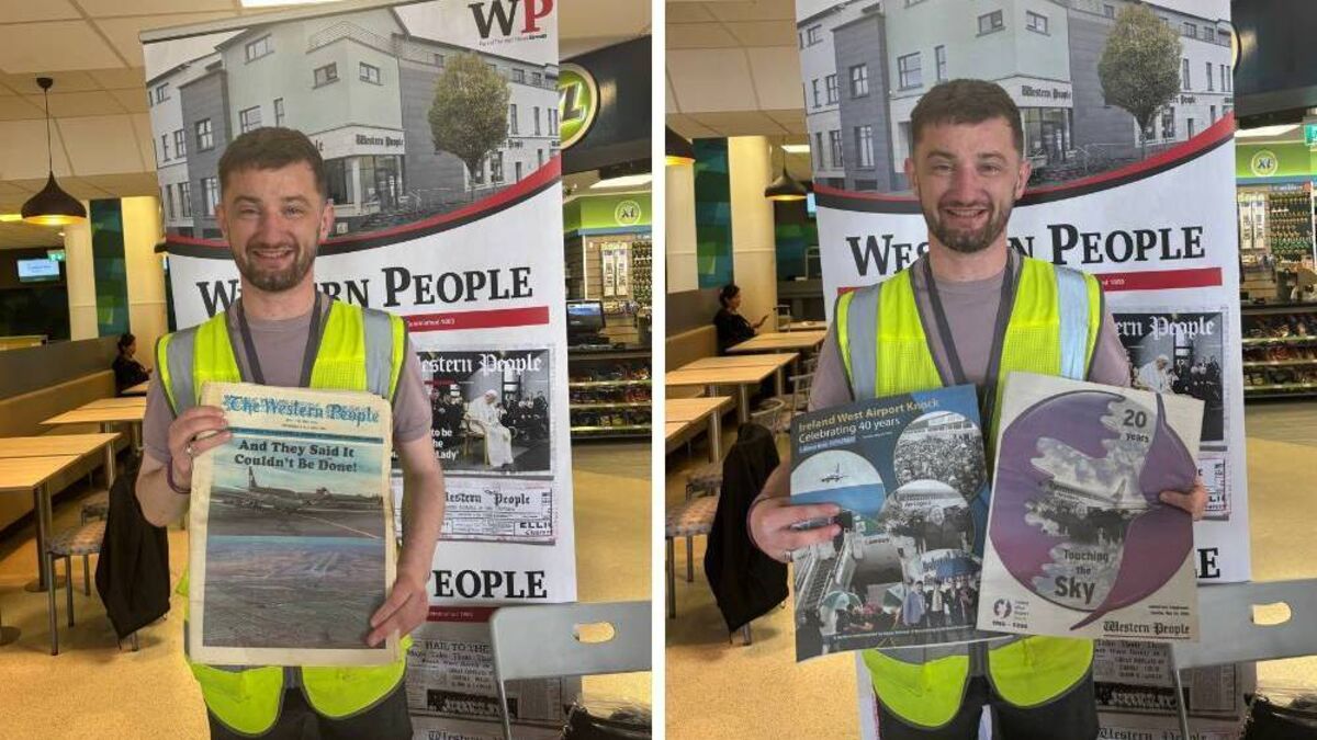 Ireland West Airport Knock showcases historic print pieces during landmark anniversary