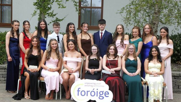 Local Notes: Bofeenaun Foroige Club attend Mayo Foroige 3rd Years Prom Ball.