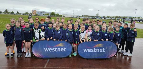 Moy Valley AC was very well represented at the Mayo Children's Games which took place in Claremorris.
