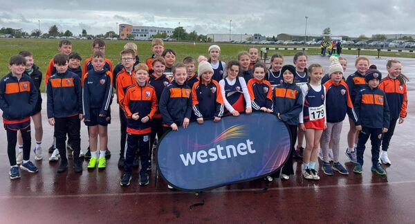 Erris AC brought a large team of athletes all the way to Claremorris.