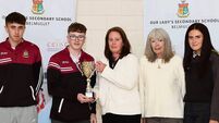 Congratulations: Mayo student presented memorial award