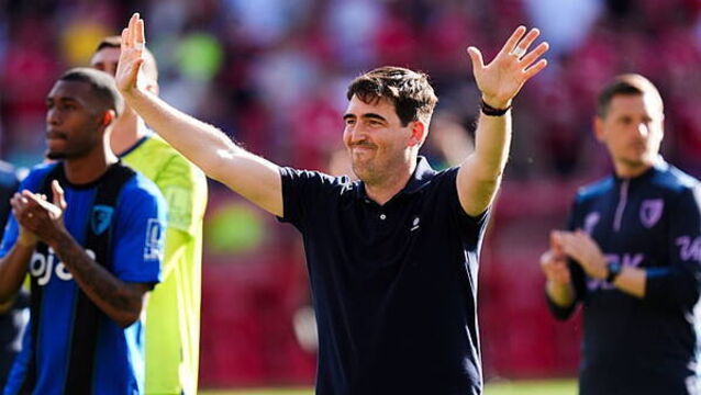 Andoni Iraola arrives on Merseyside to finalise Liverpool deal