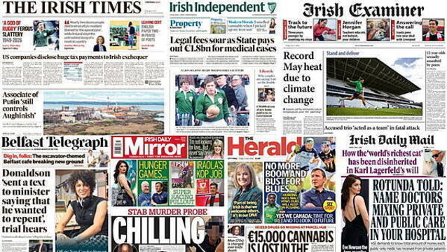 What the papers say: Friday's front pages