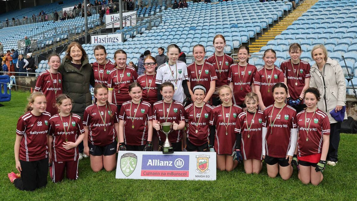 Barn’ storming display by Ballyvary girls