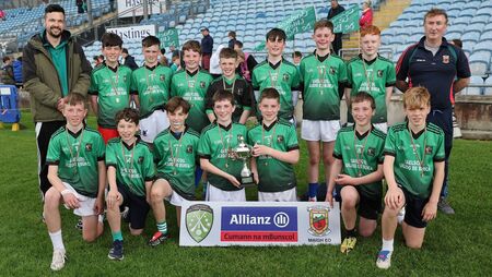 Leo helps lead Gaelscoil to final glory