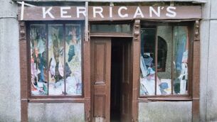 <p>Kerrigan's Shop in Louisburgh, one of the estimated 185 shops that operated in the town a 90-year timescale.</p> <p>Kerrigan's Shop in Louisburgh, one of the estimated 185 shops that operated in the town a 90-year timescale.</p>