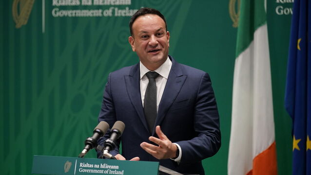 <p>If only people in power like Leo Varadkar could see themselves as the potential authors of change.	 Picture: Niall Carson/PA Wire</p>
