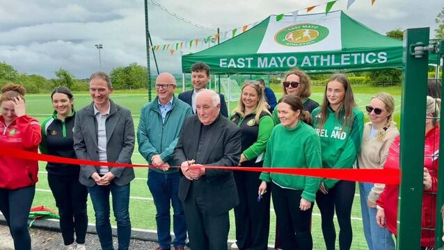 Local Notes: New athletics track is opened in Charlestown
