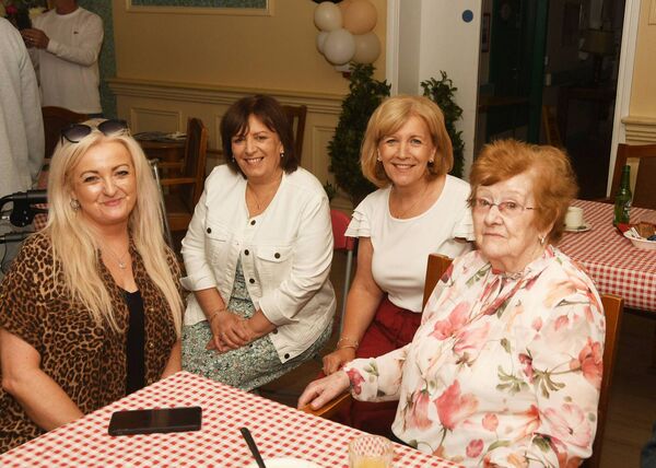 Sandra Corley, Jackie McDonnell, Angela Gavaghan and resident Rose Corley. Picture: John O'Grady Sandra Corley, Jackie McDonnell, Angela Gavaghan and resident Rose Corley. Picture: John O'Grady