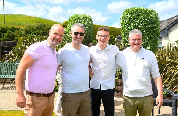 Martin Donohue, Brendan Divilly, MJ Donohue, Declan Divilly. Picture: John O'Grady Martin Donohue, Brendan Divilly, MJ Donohue, Declan Divilly. Picture: John O'Grady