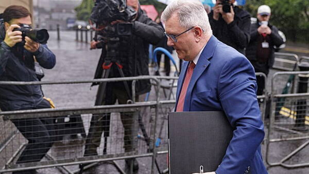 Jeffrey Donaldson denies abuse of two alleged victims