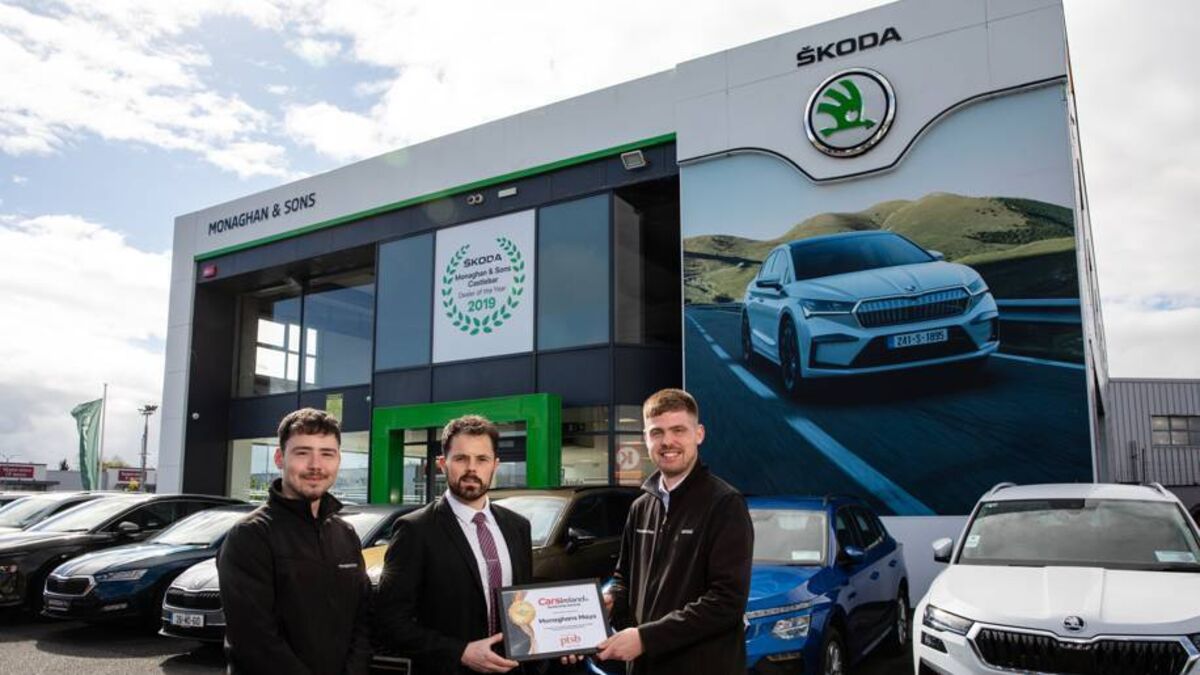 Mayo car dealership wins prestigious award