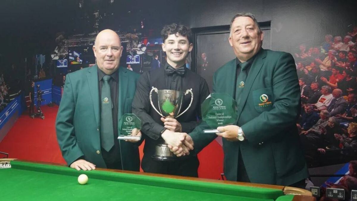 Mayo teen wins Irish snooker title
