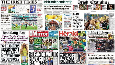 What the papers say: Friday's front pages