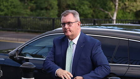 Jeffrey Donaldson accused of telling ‘sinful and deceitful lies’ as cross-examination ends