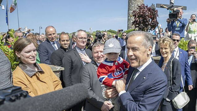 ‘Can we have mass outside?’: Mark Carney returns to sun-soaked Mayo home