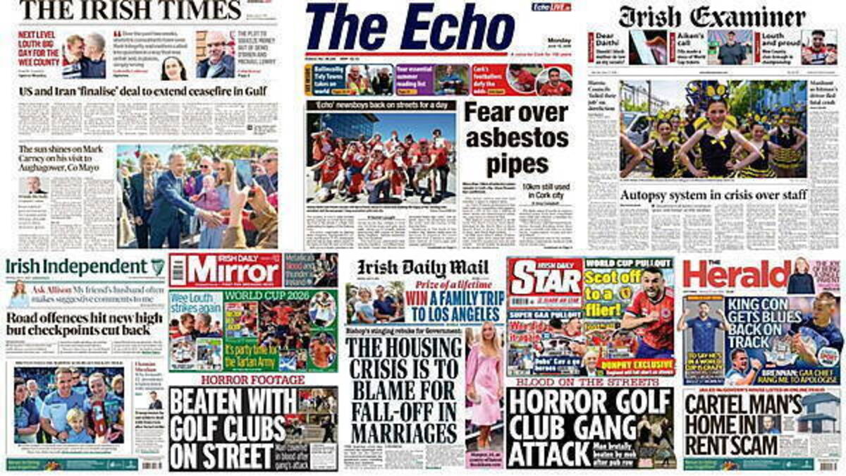 What the papers say: Monday's front pages
