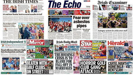 What the papers say: Monday's front pages