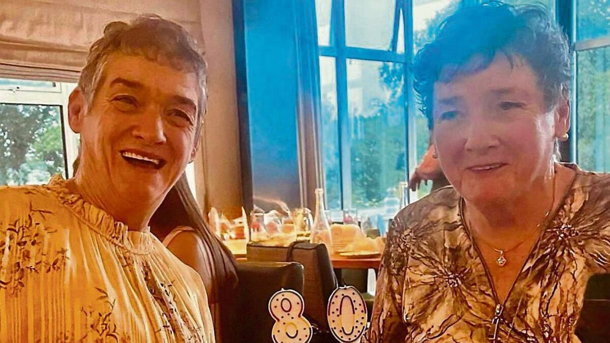 Birthday wishes: Twin sisters celebrate landmark birthday