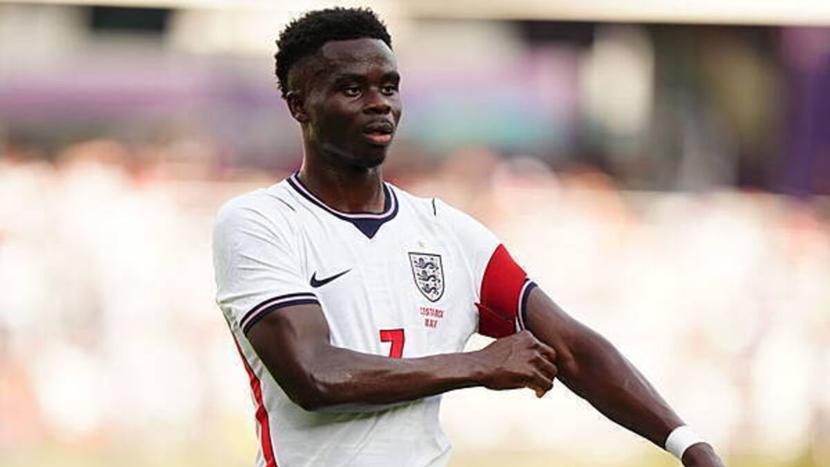 Bukayo Saka will gamble fitness to play on the big stage