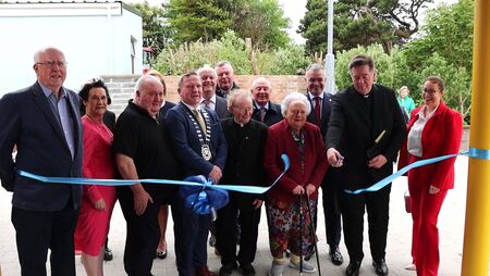 Local Notes: Official opening of refurbishment and new extension at Glencastle NS and special class.
