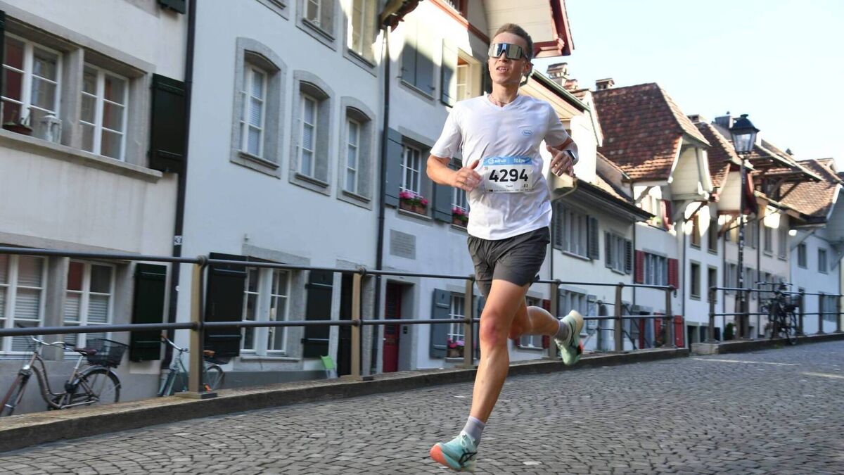 David runs to gold in Swiss race