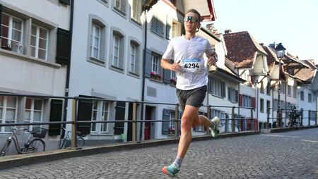 David runs to gold in Swiss race 