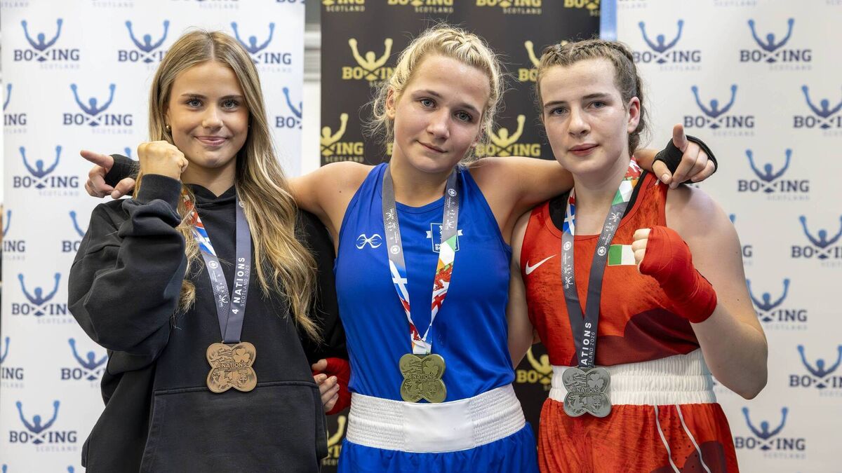 Róisín represents Ireland with pride