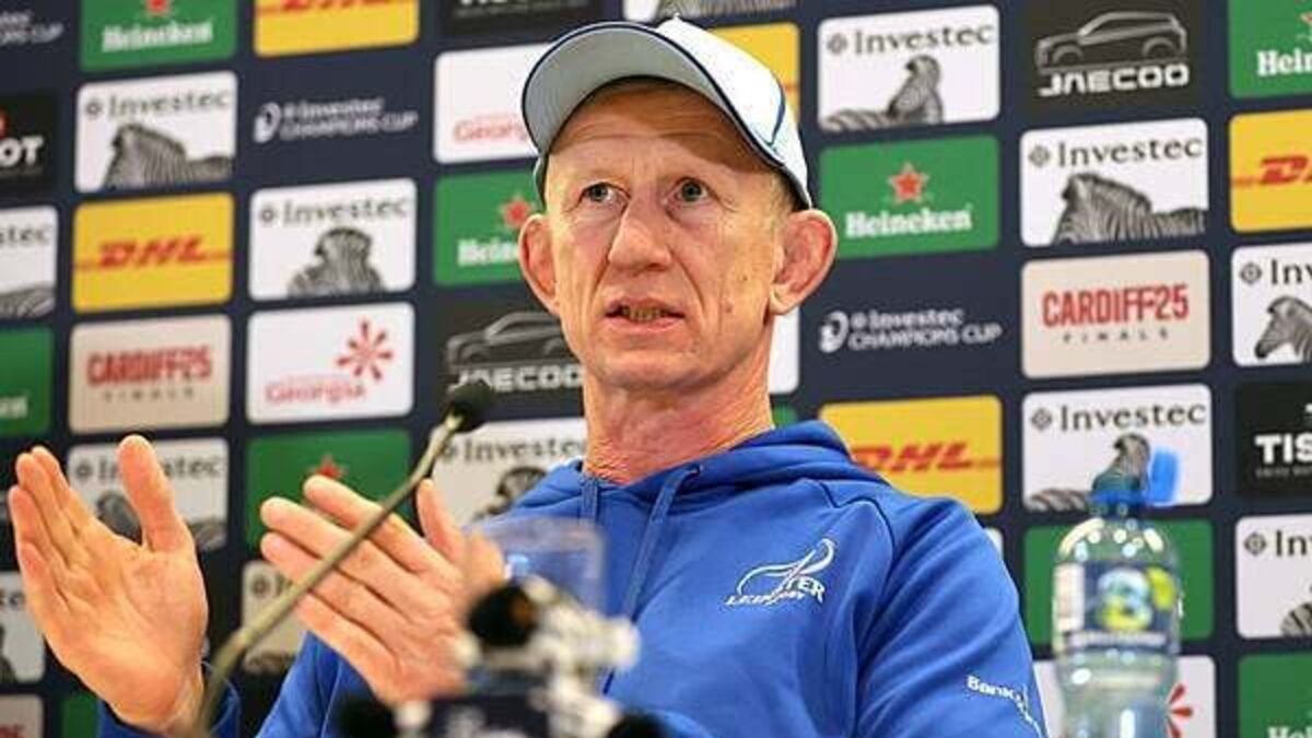 Leo Cullen to leave Leinster at end of 2026/27 season