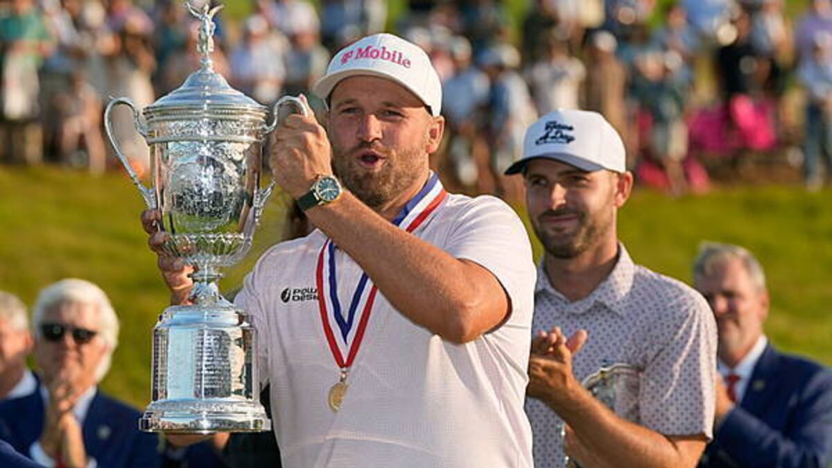 Wyndham Clark survives final-round scare to win US Open at Shinnecock Hills