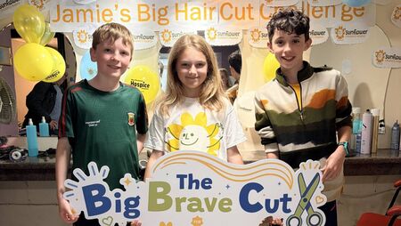 Mayo boy donates 12 inches of hair for Big Brave Cut