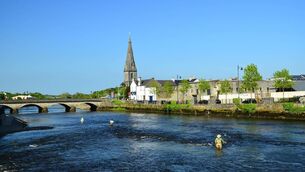 <p>The River Moy in Ballina.</p>