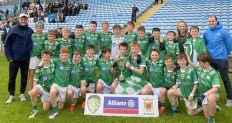 Local Notes: Victorious St Attracta's NS team, Charlestown are Div 1 Cumann na mBunscol winners.