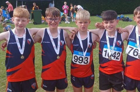 Local Notes: Erris Athletic Club U12 boys relay team win gold  - Community