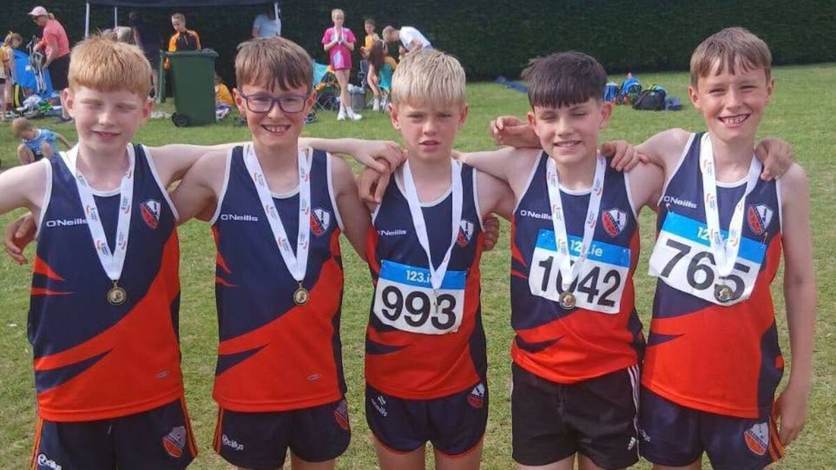 Local Notes: Erris Athletic Club U12 boys relay team win gold 