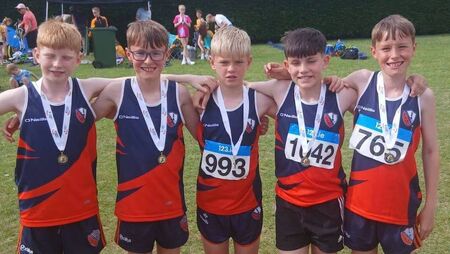 Local Notes: Erris Athletic Club U12 boys relay team win gold 