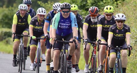 Local Notes: Finish line at the Ollie Roache Memorial Cycle in Ballintubber. 