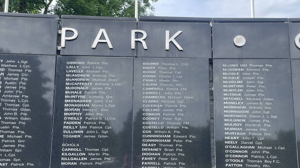 Mayo war memorial may 'collapse' if it is not quickly repaired