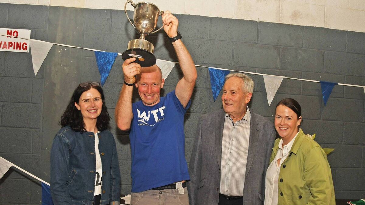 Prizes presented to winners of Ronan’s races