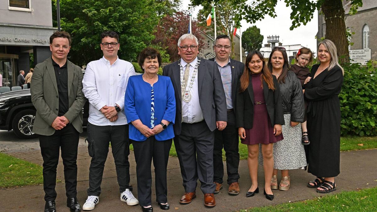 Proud day for Kilkelly as John takes top post