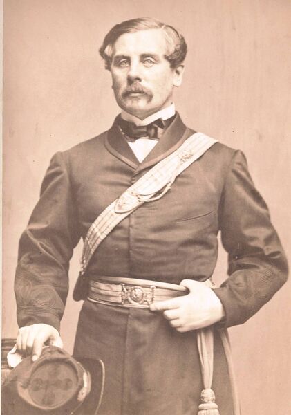 Thomas Francis Meagher first flew the Tricolour in his native Waterford in 1848. Thomas Francis Meagher first flew the Tricolour in his native Waterford in 1848.