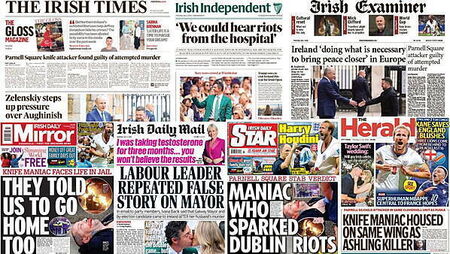 What the papers say: Thursday's front pages