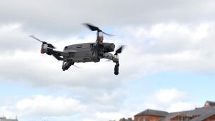 <p>Drone pilots have been advised to check the IAA website as a flight restriction notice is currently in operation in Co Mayo.	Picture: Larry Cummins</p>