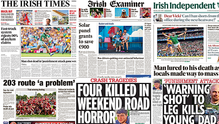 What the papers say: Monday's front pages