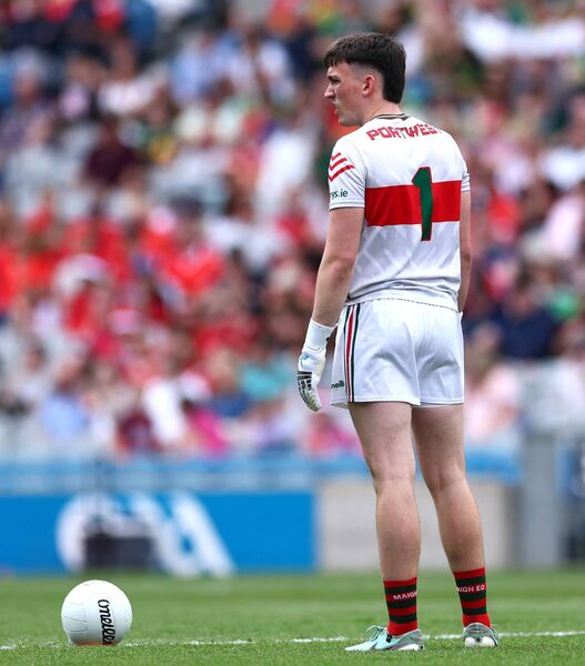 Goalkeeper Jack Livingstone has acquitted himself superbly since making his senior championship debut against Monaghan in the opening round of this year's All-Ireland SFC. Picture: INPHO/James Crombie Goalkeeper Jack Livingstone has acquitted himself superbly since making his senior championship debut against Monaghan in the opening round of this year's All-Ireland SFC. Picture: INPHO/James Crombie