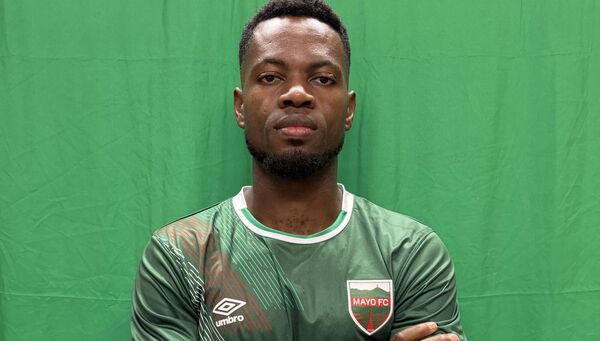 New Mayo FC signing Noe Baba New Mayo FC signing Noe Baba